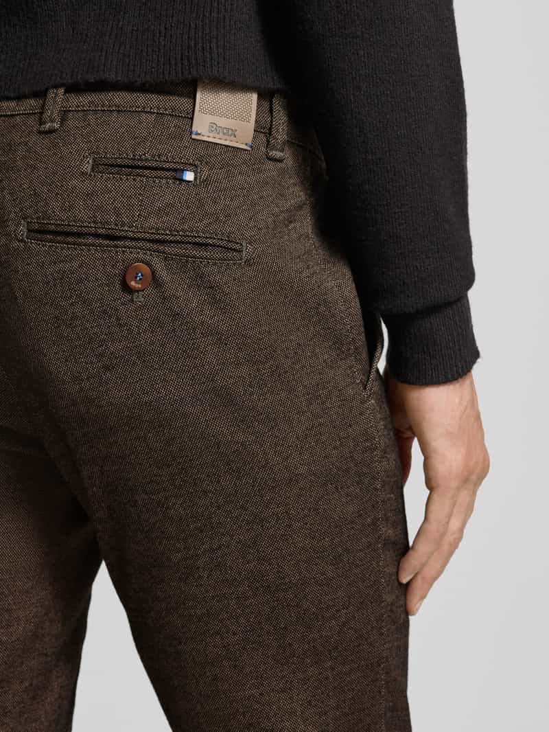 BRAX Stoffen broek met Franse steekzakken model 'Fabio'