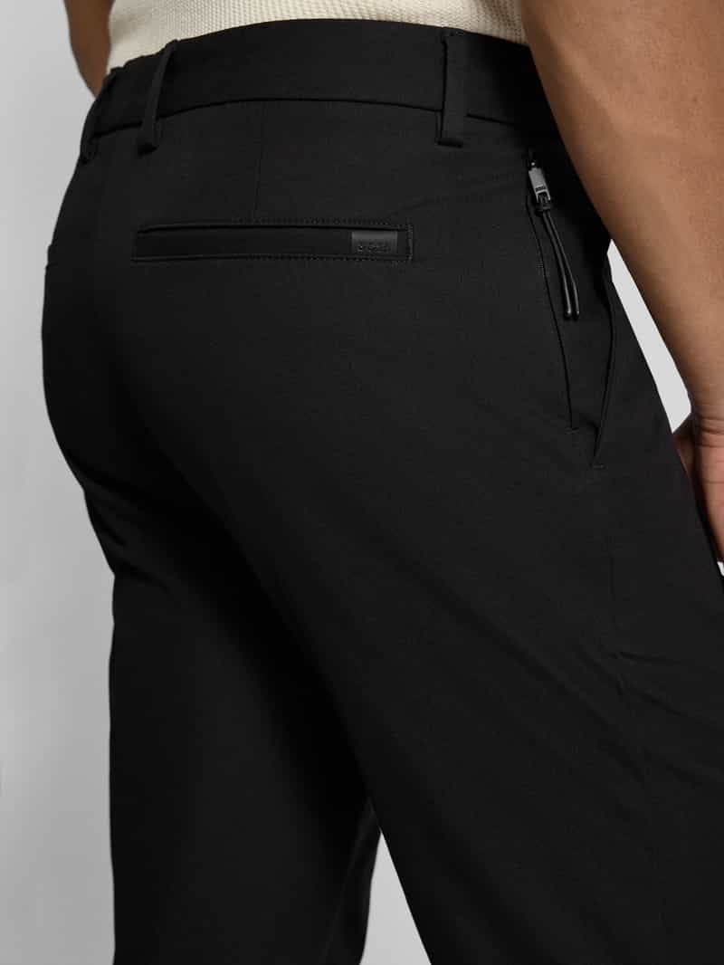 Boss Slim fit pantalon van katoenmix model 'KANTON'