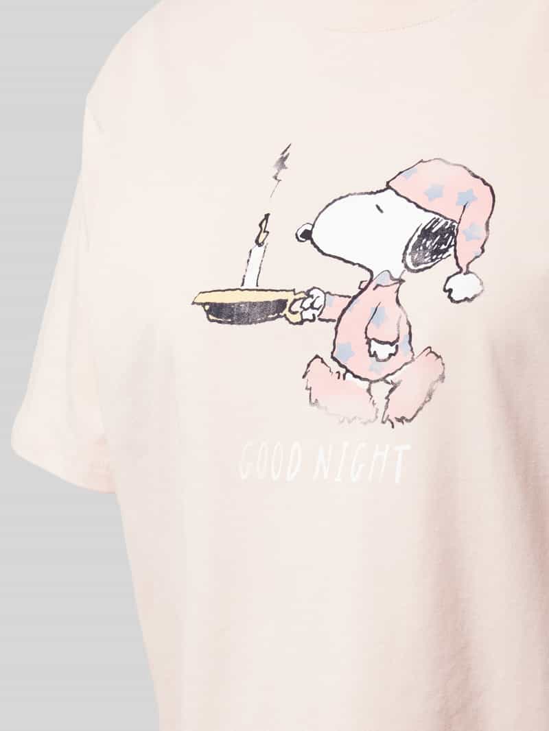 Jake*s Casual Pyjamatop van puur katoen