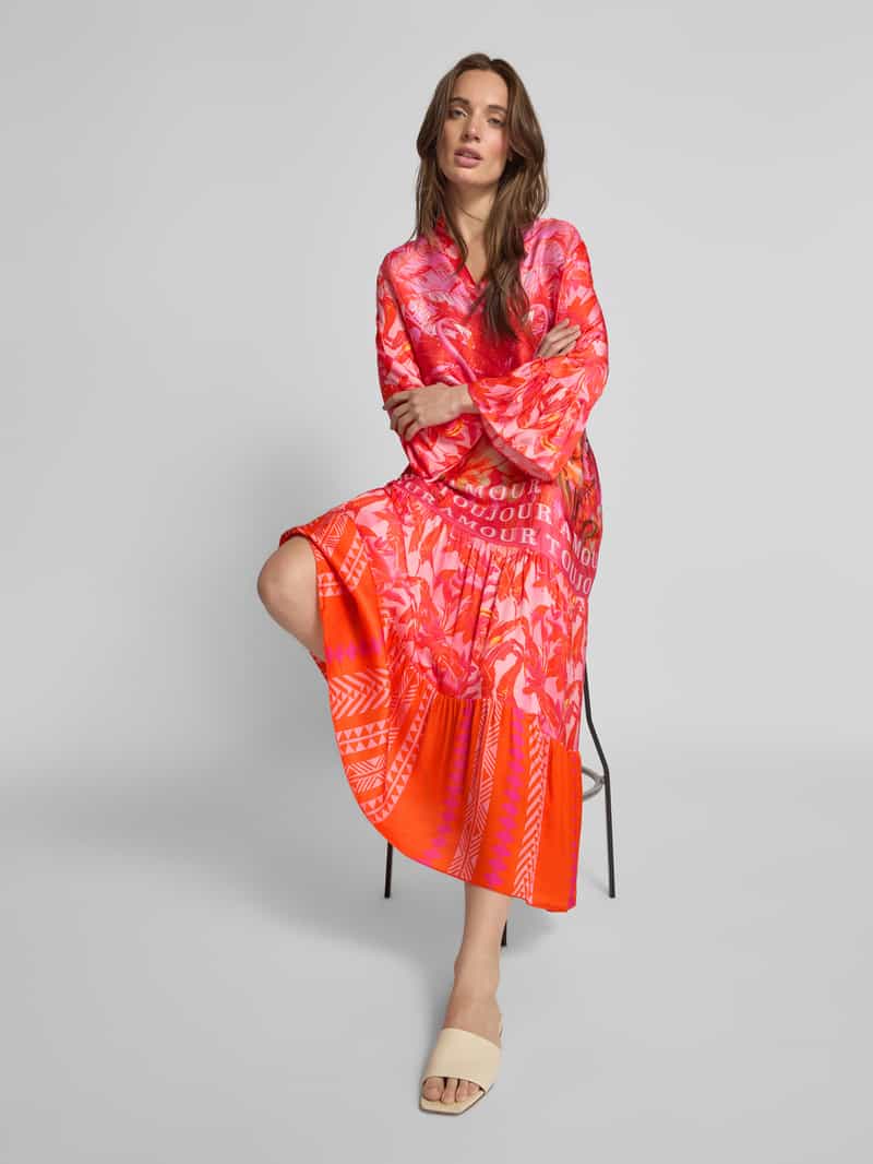 miss goodlife Tuniekjurk van viscose met V-hals