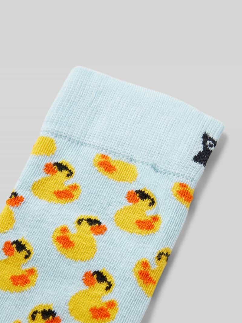Happy Socks Sokken met labelprint