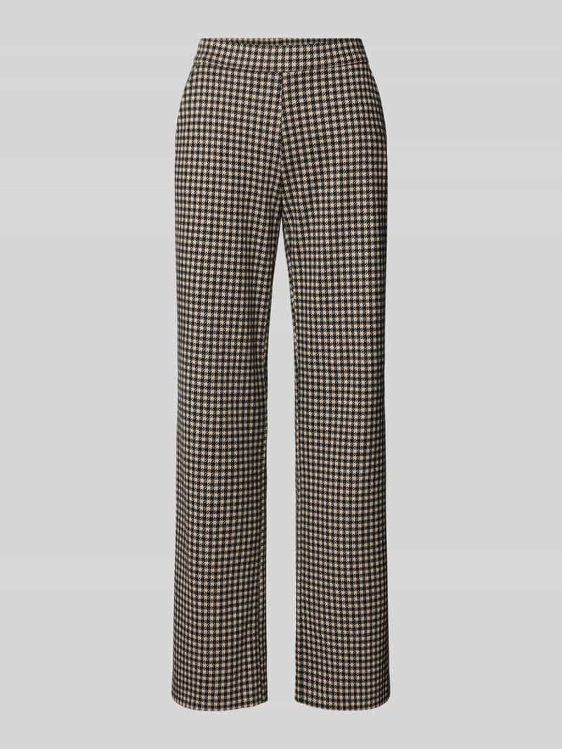 TONI Flared stoffen broek met elastische band model 'JENNY'