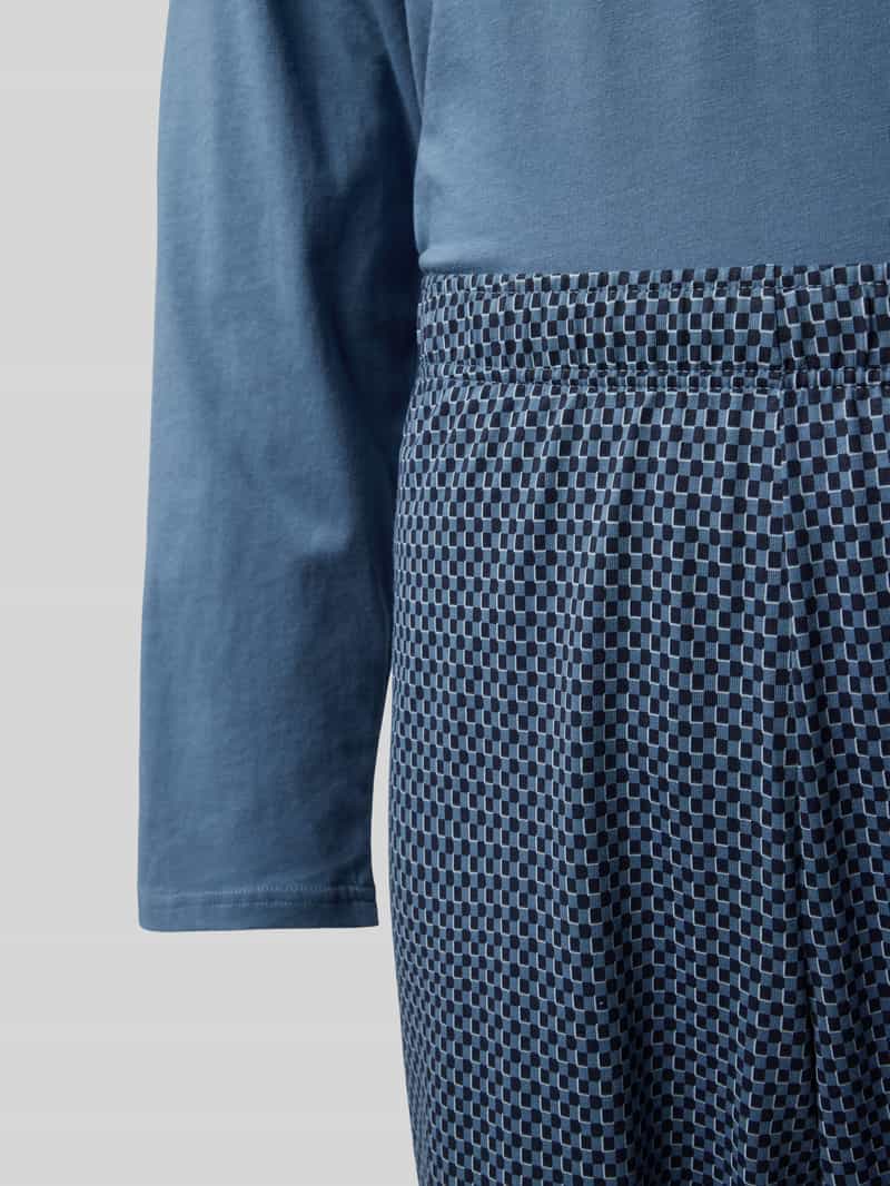 Schiesser Pyjama met borstzak