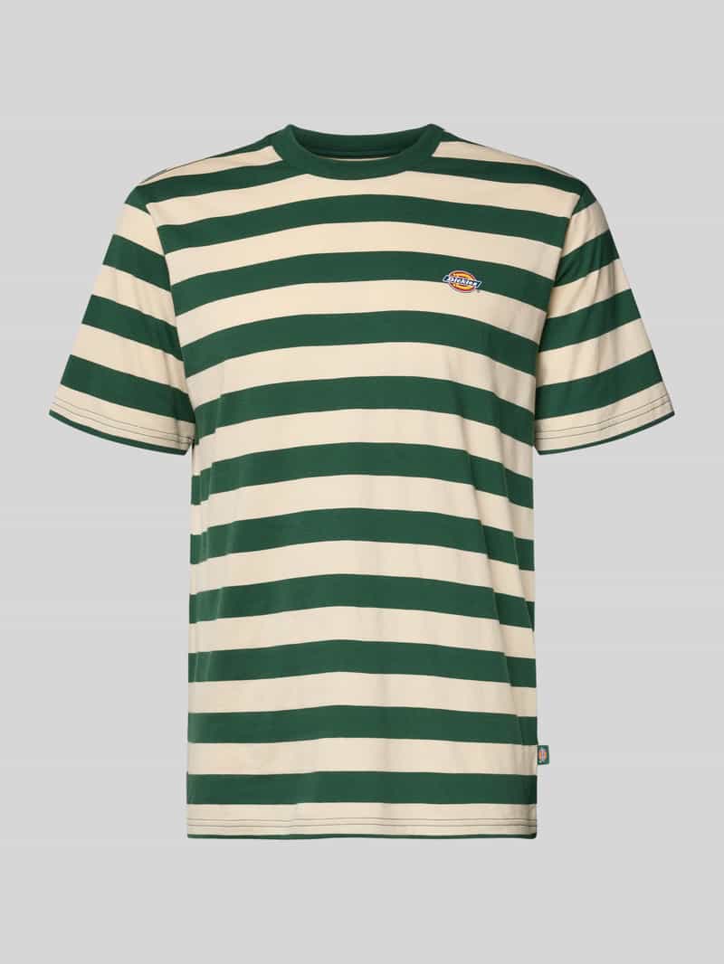 Dickies T-shirt met labelpatch model 'RIVERGROVE'