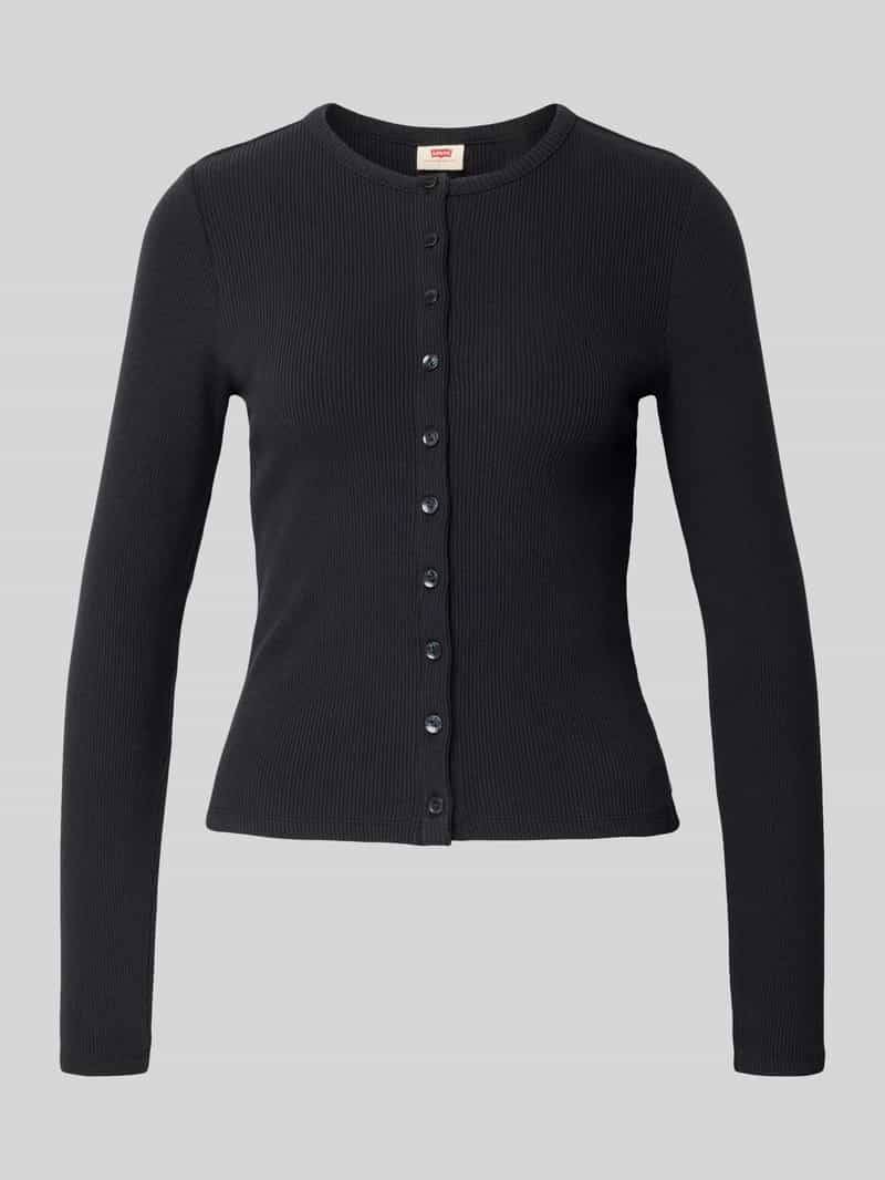 Levi's Gebreide cardigan met ronde hals model 'RORY'