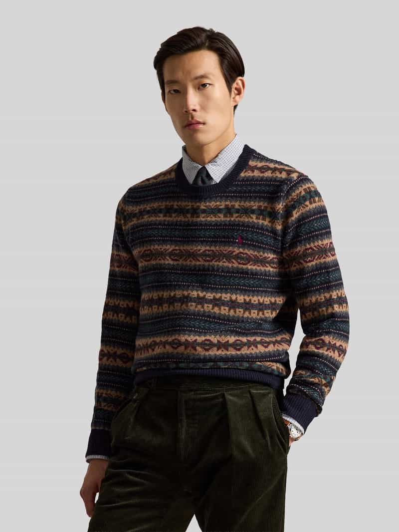 Polo Ralph Lauren Pullover van zuivere wol met gestikt logo