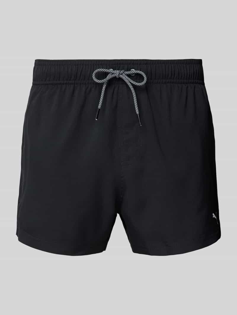 Regular fit zwembroek met logoprint