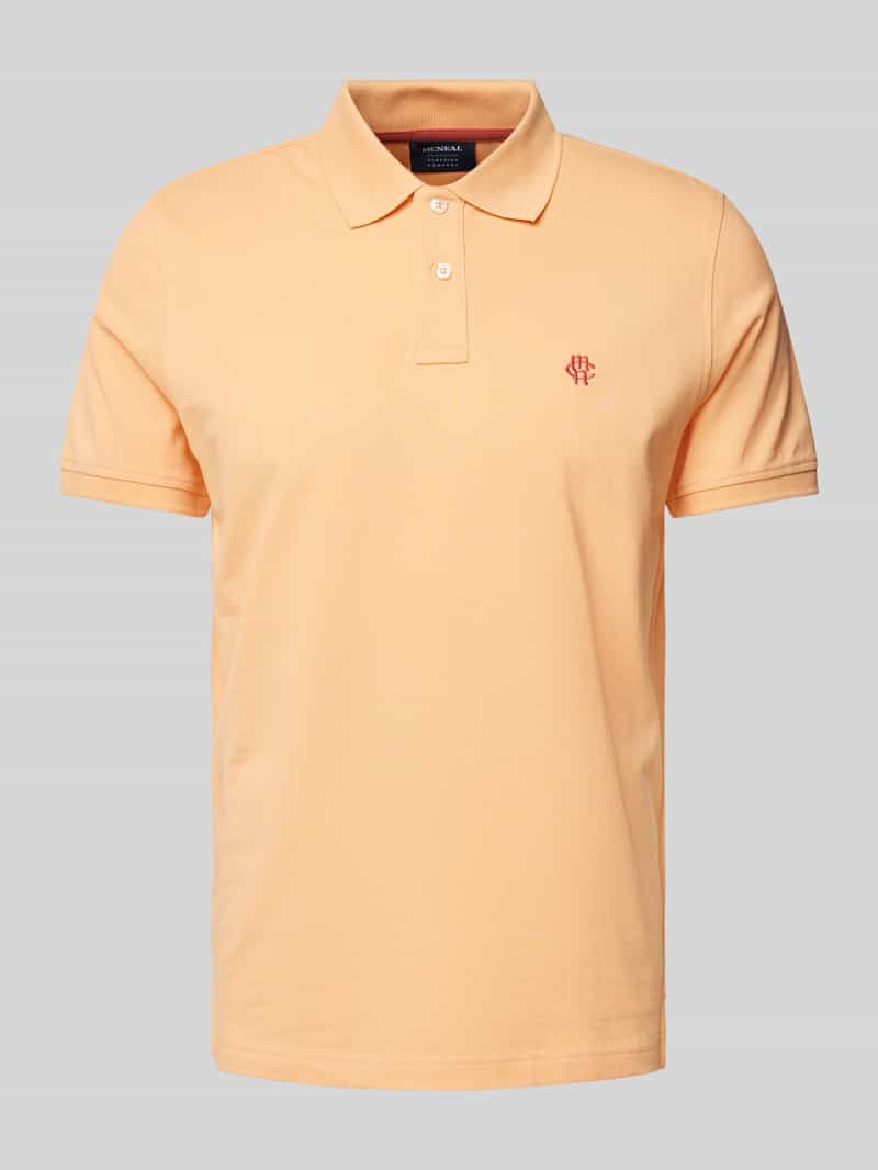 MCNEAL Regular fit poloshirt met labelstitching