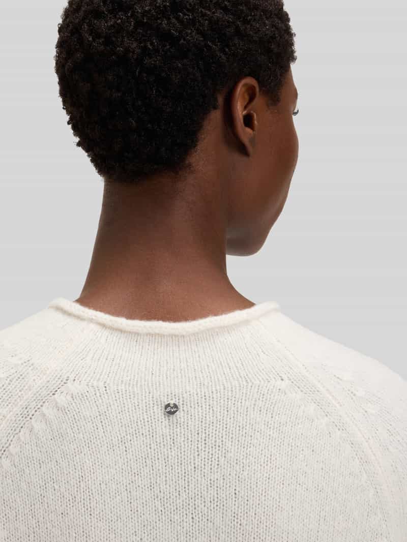 Boss Orange Regular fit gebreide pullover van wolmix met alpaca model 'C_FESPERANASY'