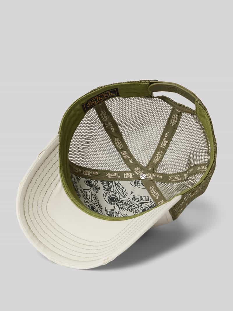 Von Dutch Trucker-pet met labelpatch model 'KALMAR'