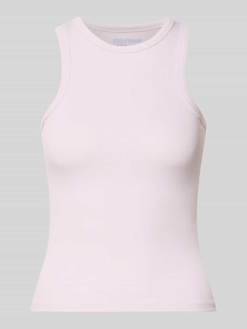 Tanktop met riblook