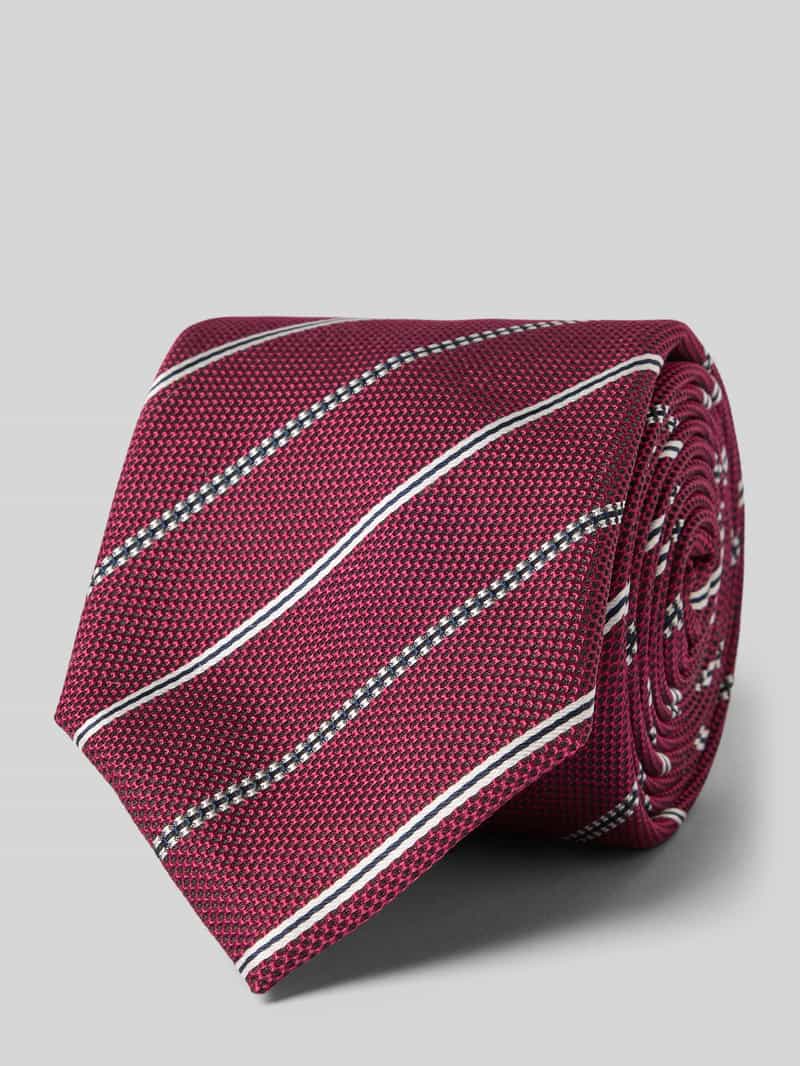 Boss Stropdas van zijdemix (7 5 cm)