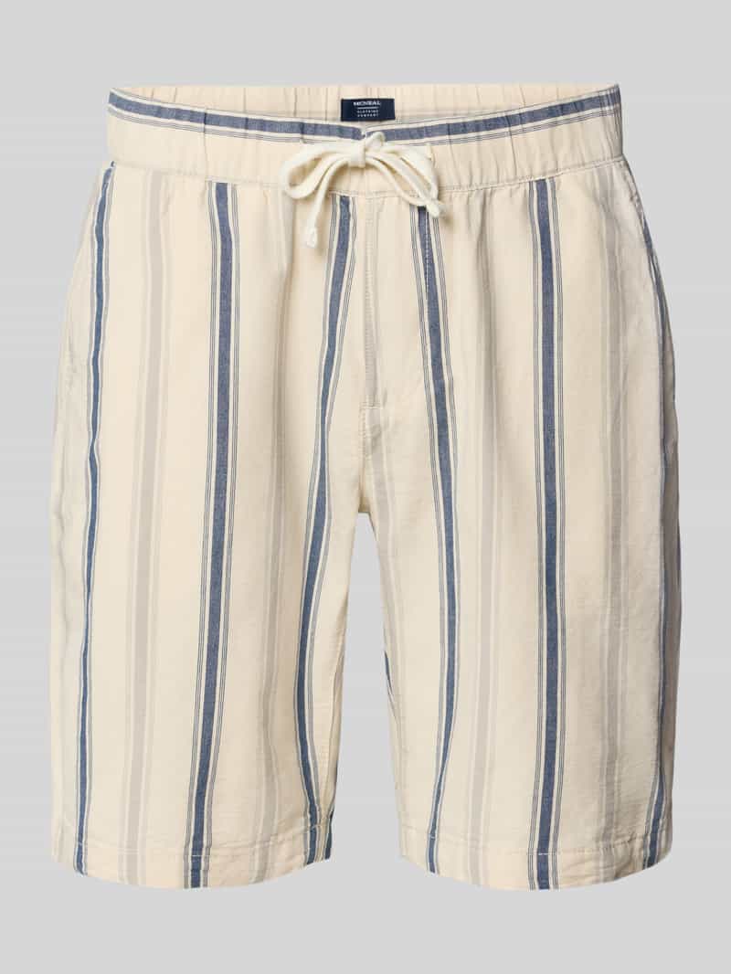MCNEAL Korte regular fit broek met achterzak