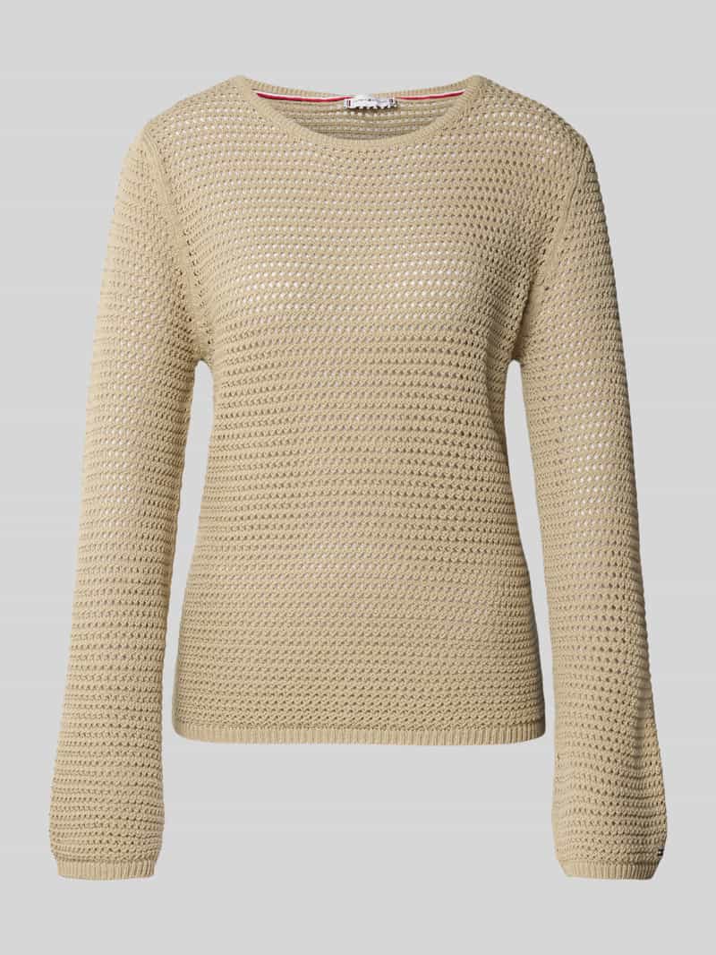 Tommy Hilfiger Regular fit pullover van katoenmix