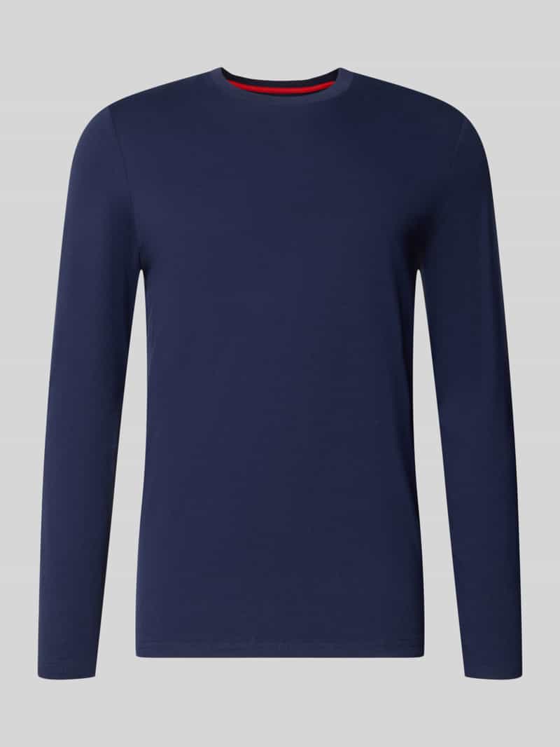 Christian Berg Men Slim fit shirt met lange mouwen van puur katoen