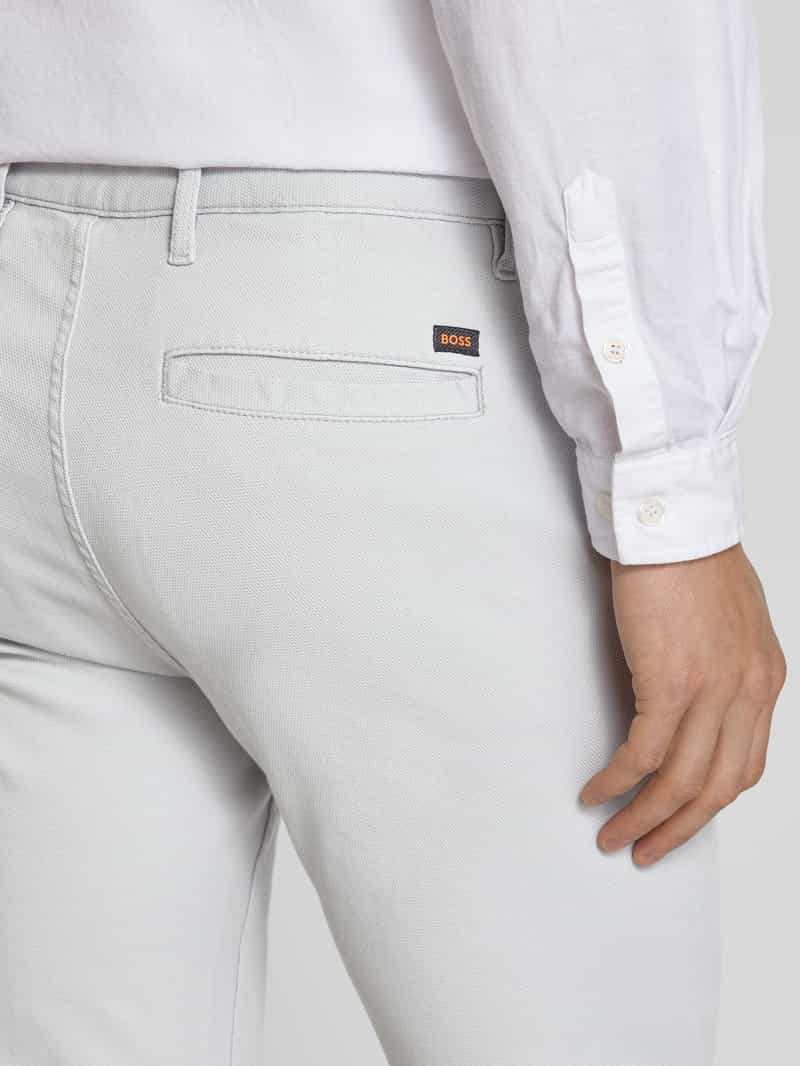 Boss Orange Tapered fit chino met achterzakken