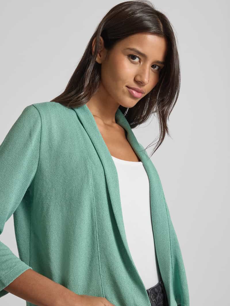Tom Tailor Regular fit gebreid jack van viscosemix