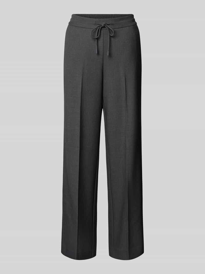 comma Straight leg pantalon met persplooien