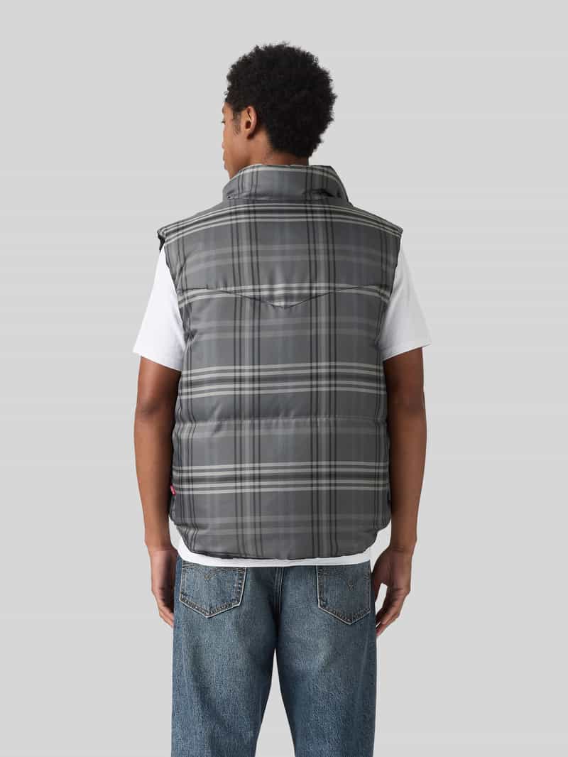Levi's Regular fit bodywarmer met aan twee kanten draagbaar