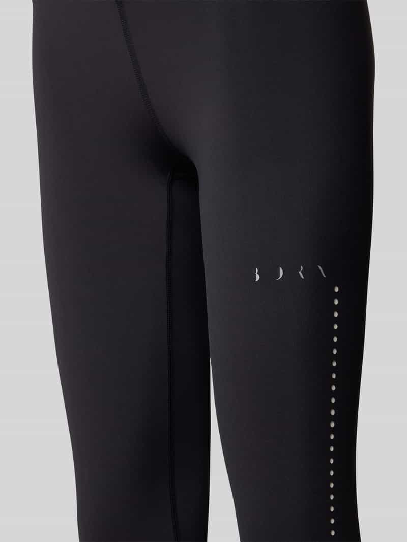 BORN LIVING YOGA Skinny fit legging met labelprint model 'Nara'