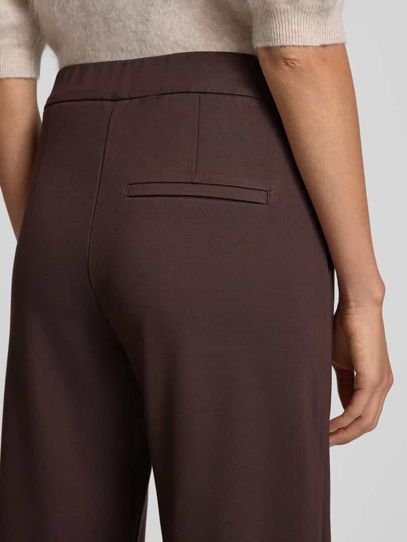 MAC Loose fit stoffen broek van viscosemix model 'Chiara'