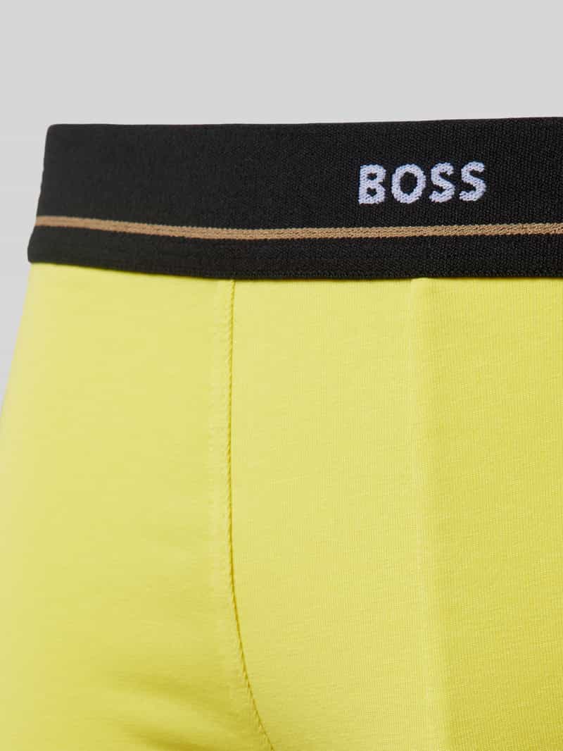Boss Boxershort met elastische band met logo in een set van 5 stuks