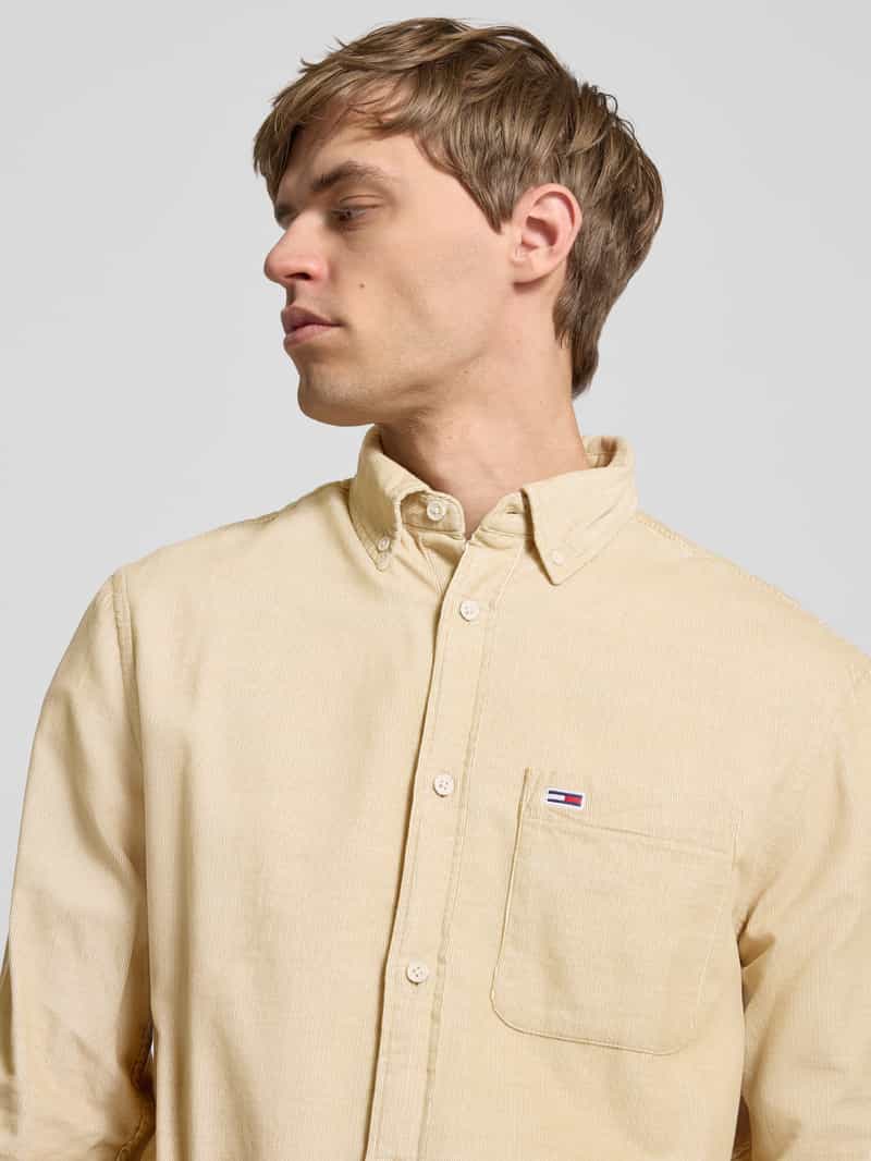 Tommy Jeans Vrijetijdsoverhemd met knoopsluiting