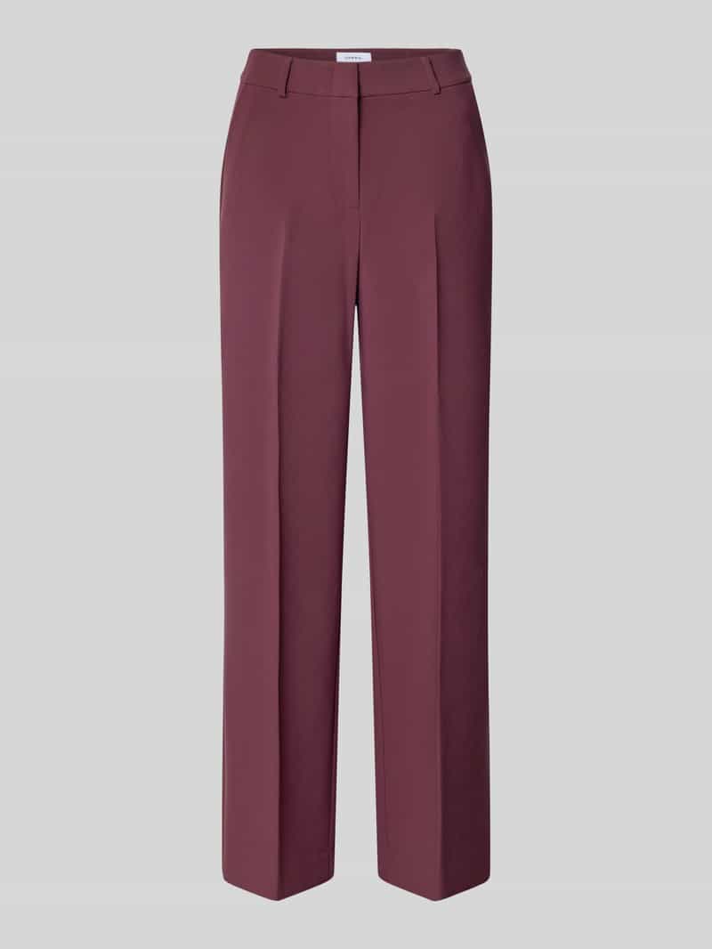 comma Broek met persplooien