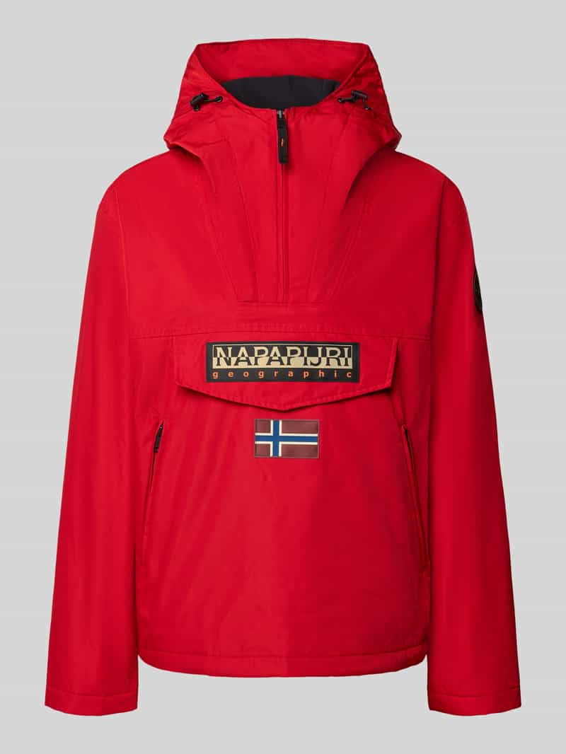 Napapijri Jack met capuchon en korte ritssluiting
