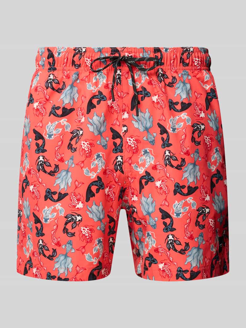 jack & jones Regular fit zwembroek met achterzak model 'MAUI'