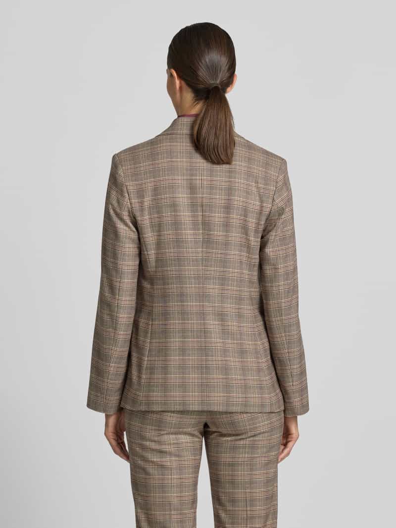 Jake*s Collection Regular fit korte blazer van viscosemix