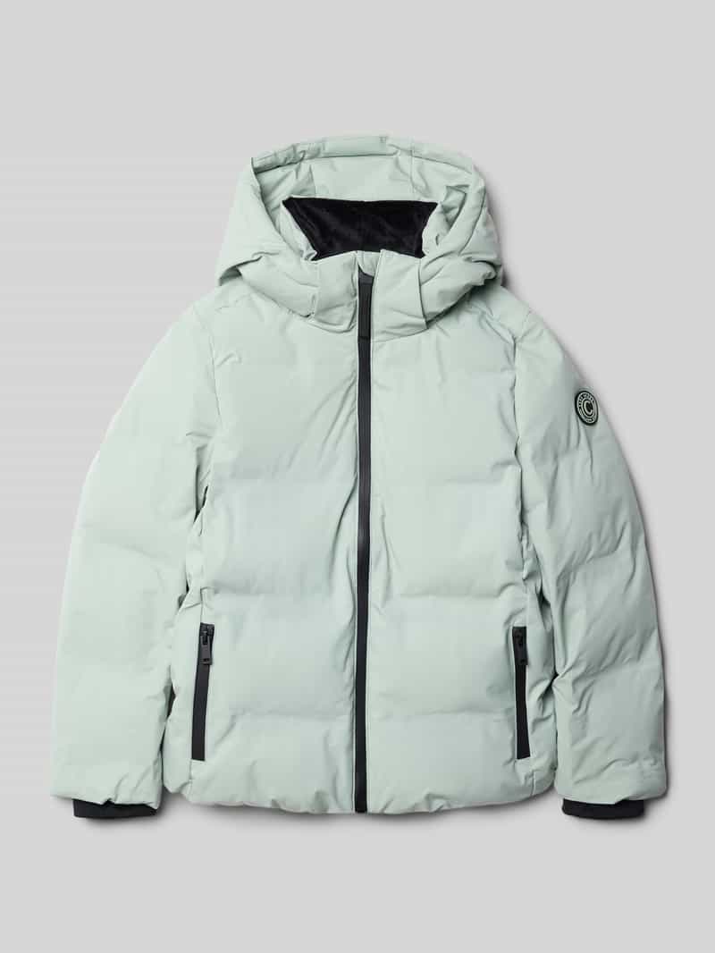 CARS JEANS Regular fit gewatteerd jack met capuchon model 'MUYLA'