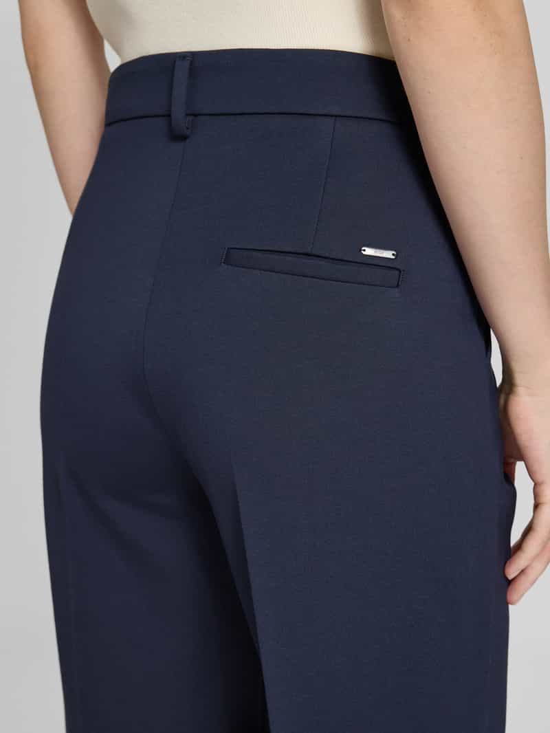 BRAX Regular fit stoffen broek met persplooi model 'Maine'