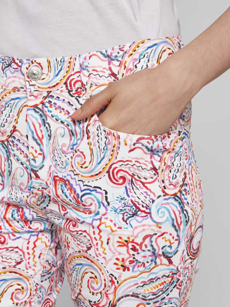 Gardeur Flared cut broek in verkorte pasvorm