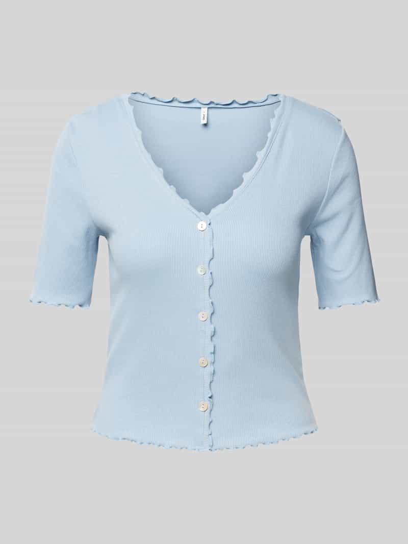 Only Slim fit T-shirts van katoenmix model 'LAILA'