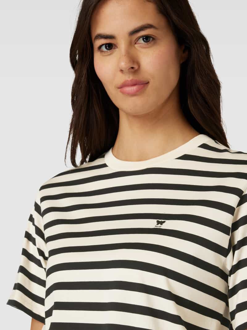 Weekend Max Mara T-shirt met labelstitching model 'DEODARA'