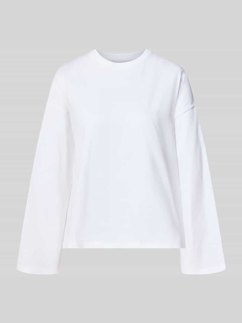 oversized shirt met lange mouwen van puur katoen