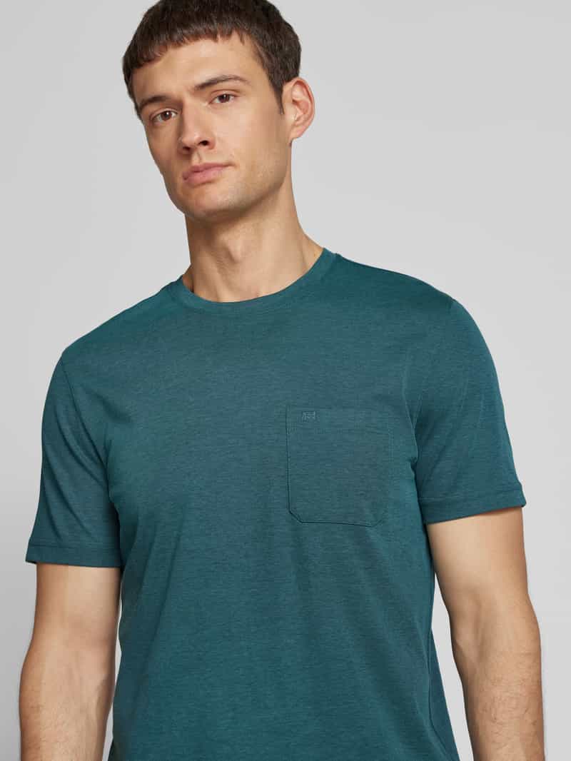 Christian Berg Men T-shirt met borstzak