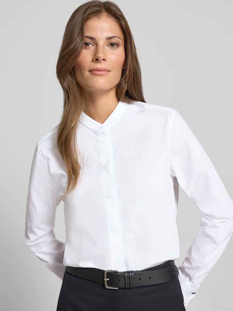 Boss Regular fit blouse van zuiver katoen model 'BERTYNA MONDAY'