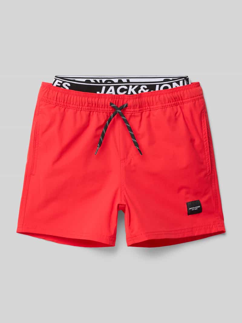 jack & jones Zwembroek met elastische band met logo model 'MAUI'