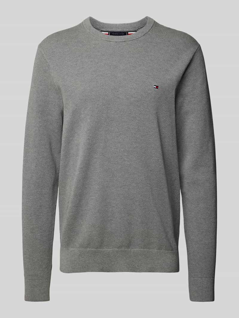 Tommy Hilfiger Gebreide pullover met logostitching