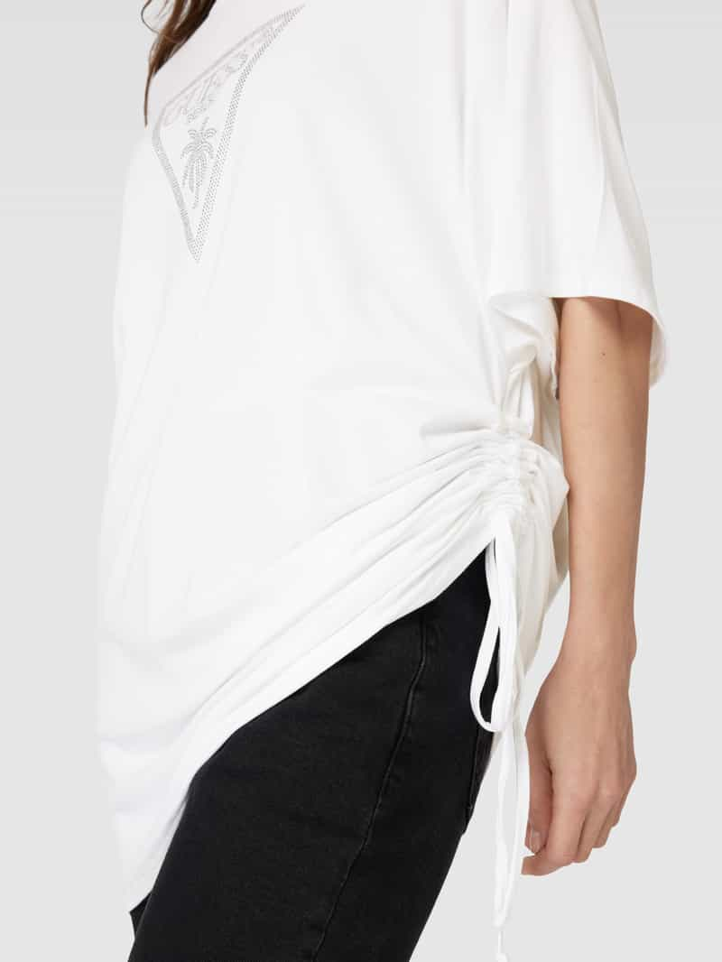 Guess T-shirt met labelprint model 'COULISSE'