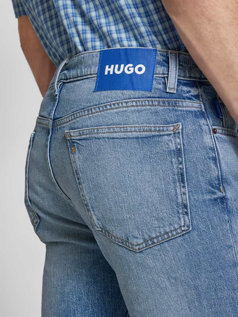 Hugo Blue Regular fit jeans in 5-pocketmodel model 'Ash'