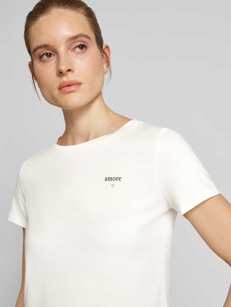 Tom Tailor Denim Regular fit T-shirt van puur katoen