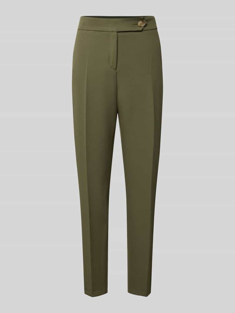 s.Oliver BLACK LABEL Regular fit pantalon met elastische bandinzet