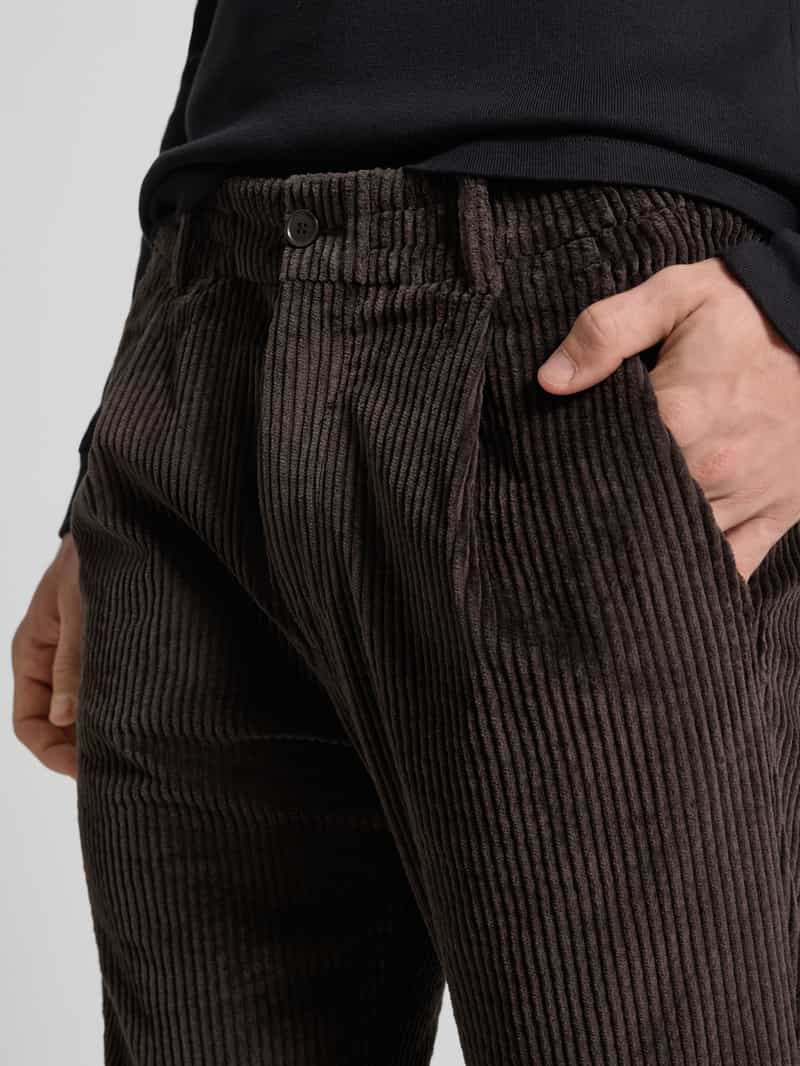 drykorn Regular fit corduroy broek met achterzakken model 'CHASY'