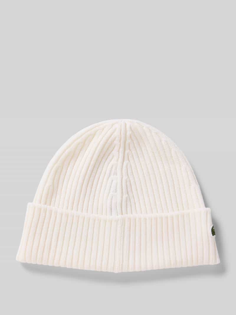 Lacoste Muts van zuiver wol