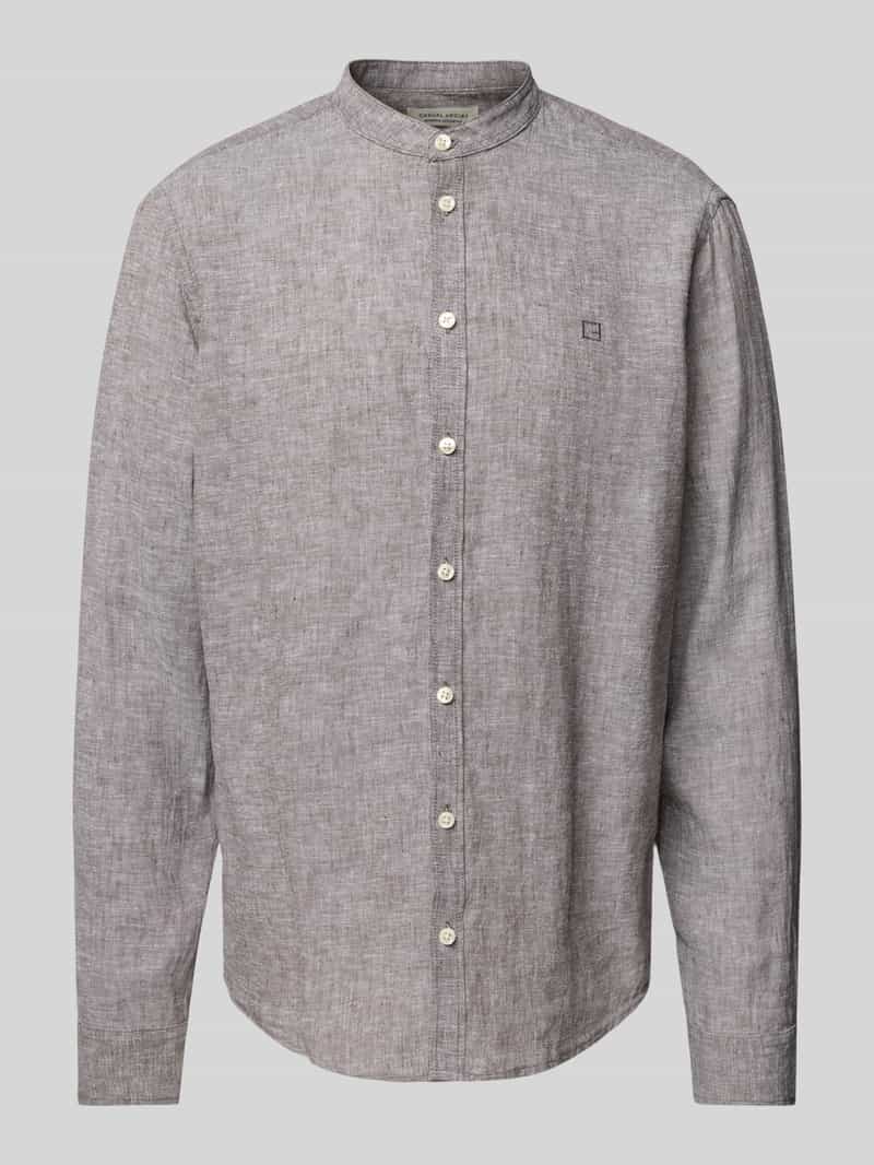 casual friday Slim fit vrijetijdsoverhemd van linnen model 'Anton'