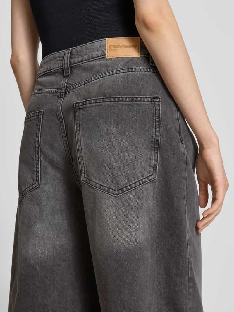 Review Baggy fit korte jeans in 5-pocketmodel