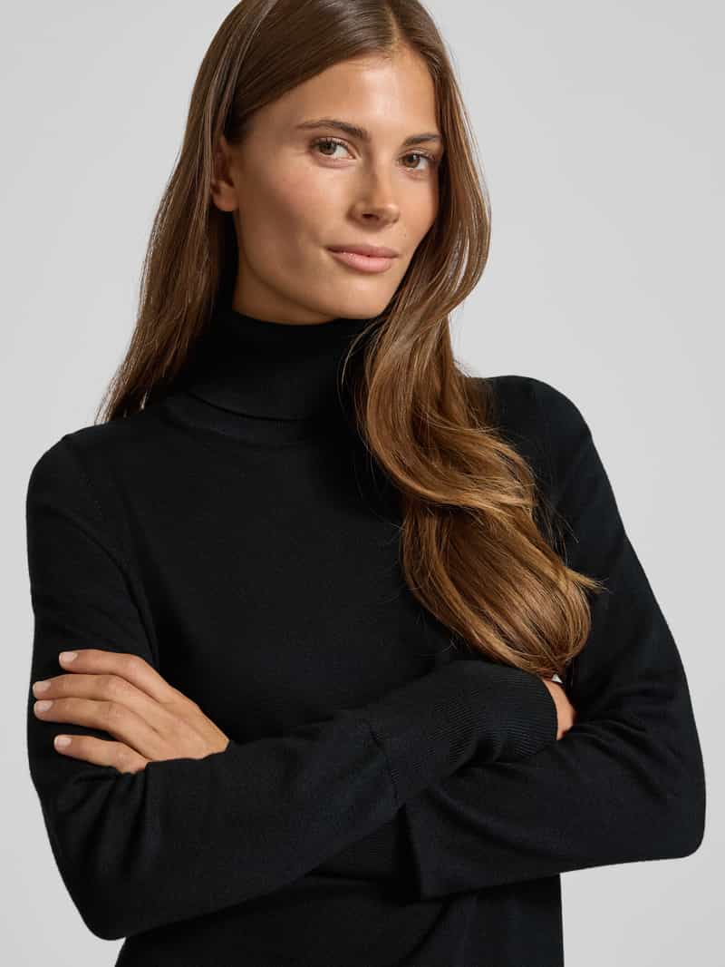 Jake*s Collection Regular fit coltrui in gebreide look
